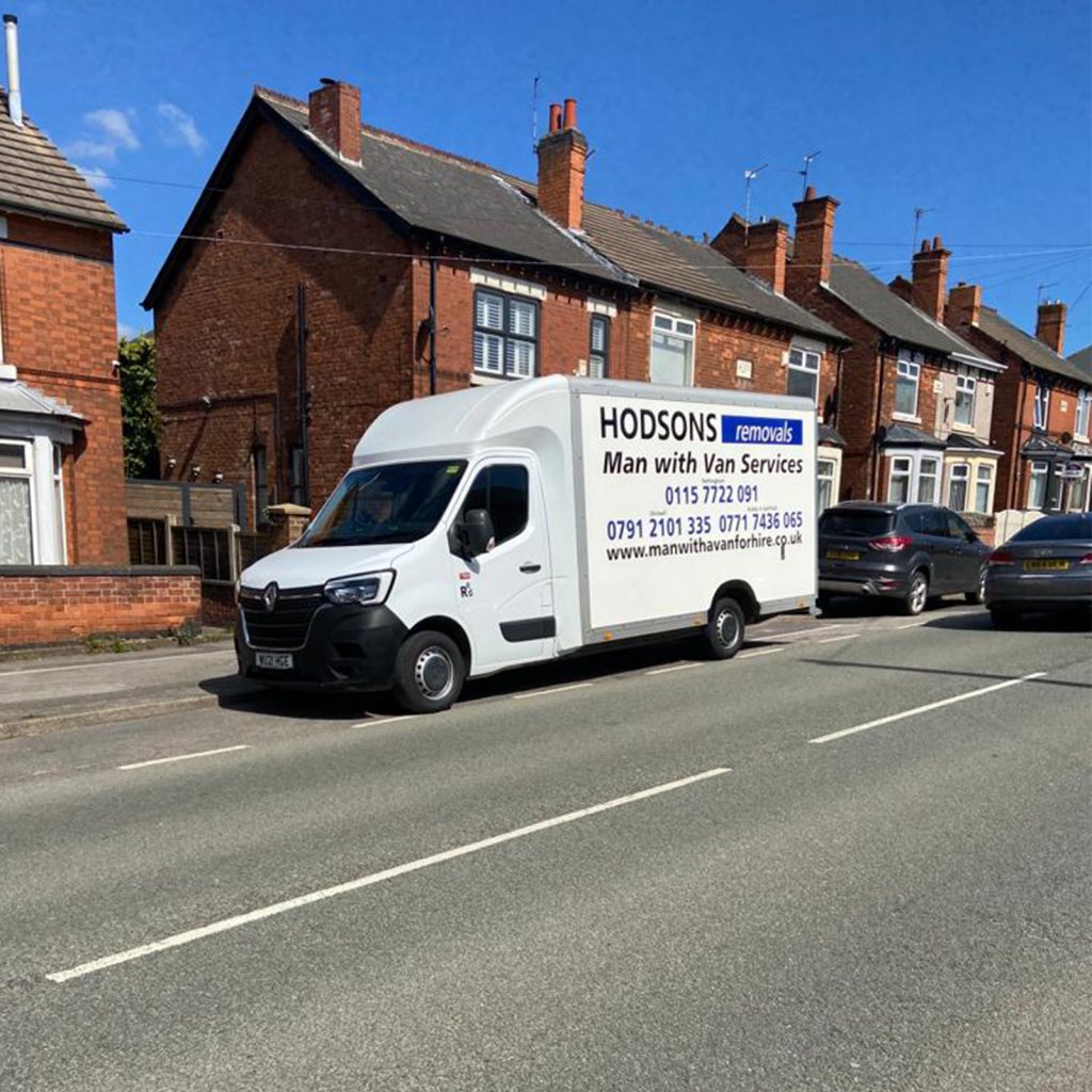 Expert team from Hodsons Removals during a house removal in Mansfield