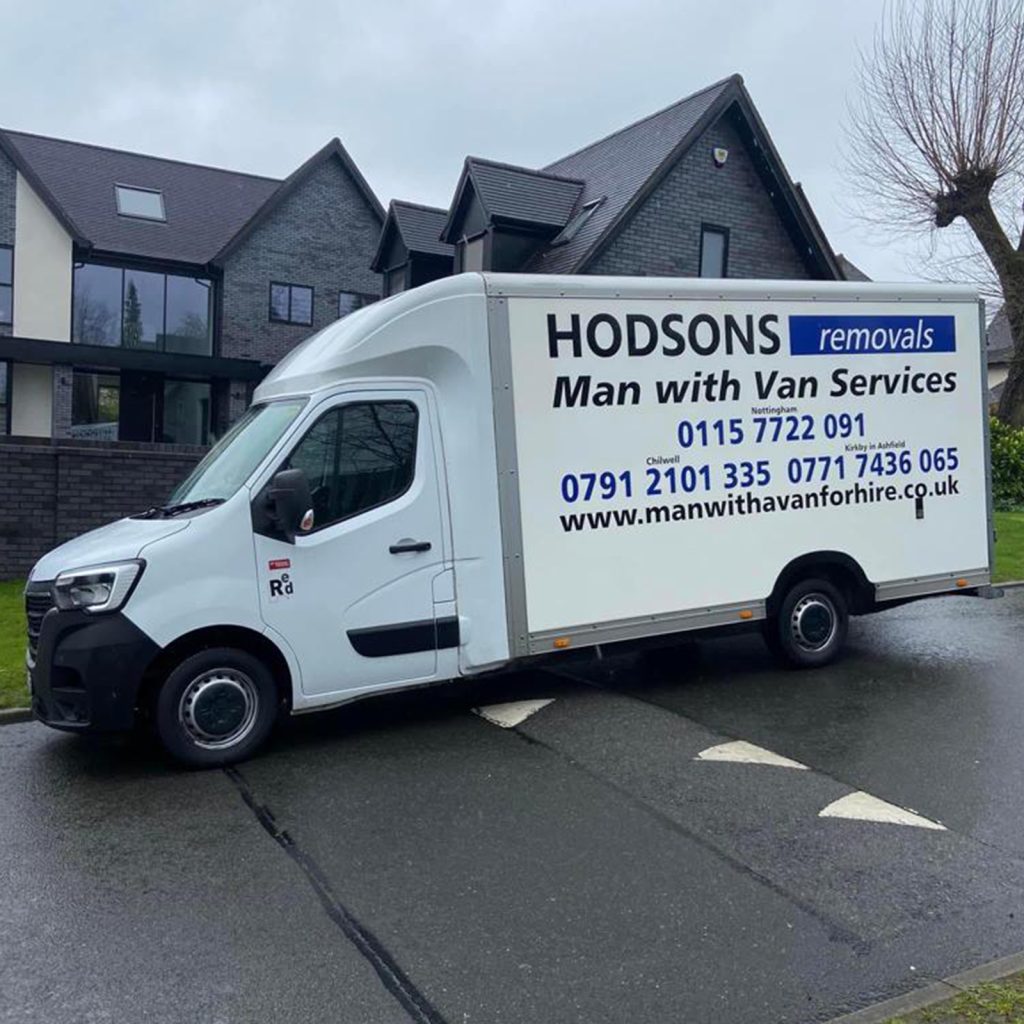 Professional Man with a Van service by Hodsons Removals in Mansfield
